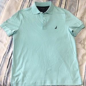 Náutica Slim Fit Teal Polo Shirt
